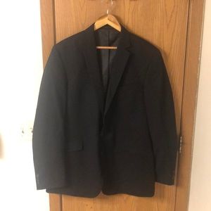 Kenneth Cole Black Suit size 44L w/ size 37w pant
